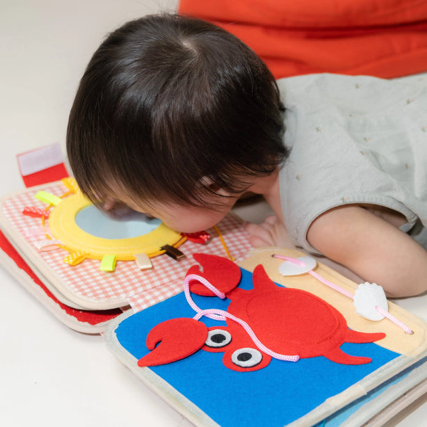 Hi Buy Mama - Friendly Hedgehog Toddler Busy Book