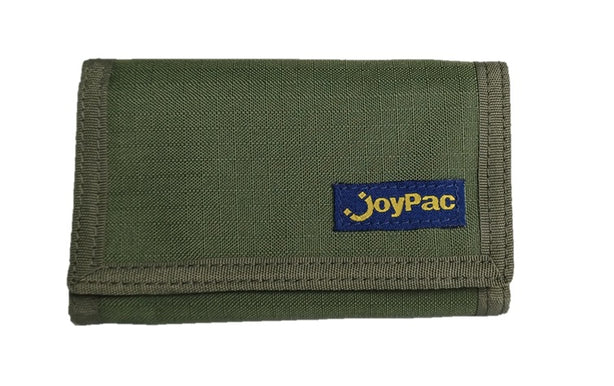 JoyPac Large Capacity Tri-Fold Coin Note Card ID Functional, Compact & Light-Weight Wallet