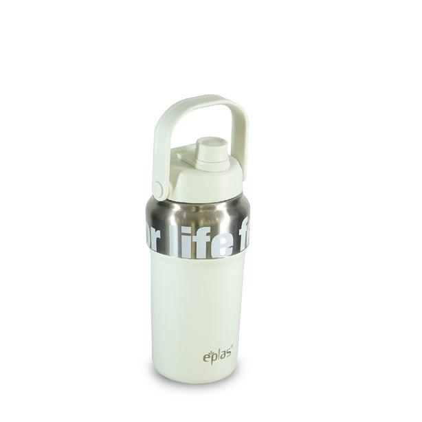 Eplas (EVH 1000ml) 304 Stainless Steel Sporty Thermos Flask w/ Handle