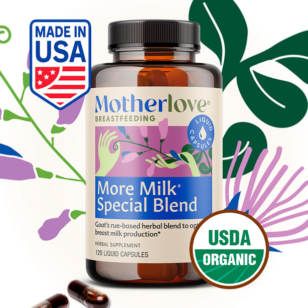 MotherLove More Milk Special Blend (120 Capsules)