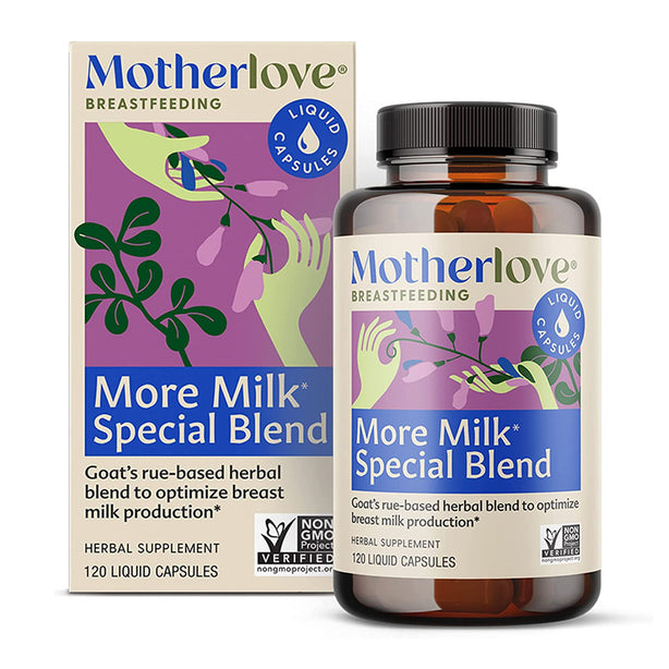MotherLove More Milk Special Blend (120 Capsules)