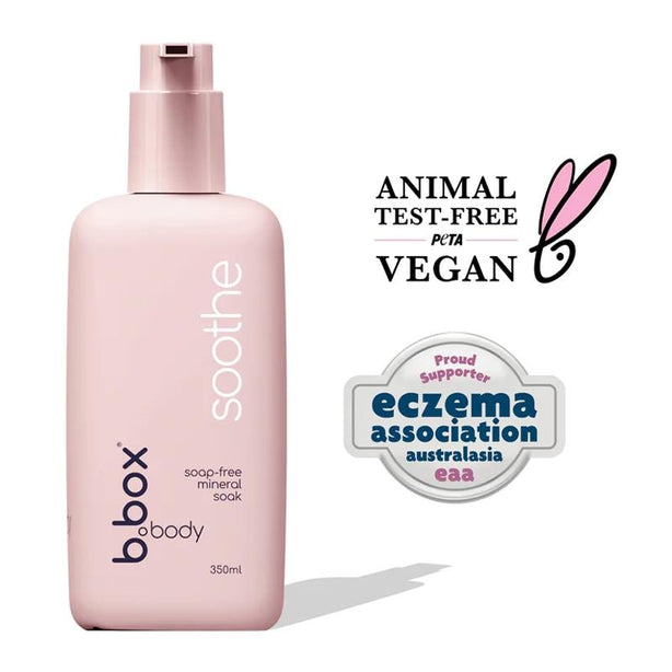 B.box Soothe Soap Free Mineral Soak 350ml