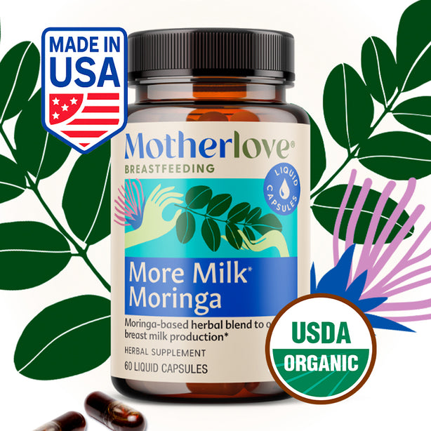 MotherLove More Milk Moringa (60 Capsules)
