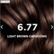 Phyto Permanent Color Kit - 6.77 Light Brown Cappucino