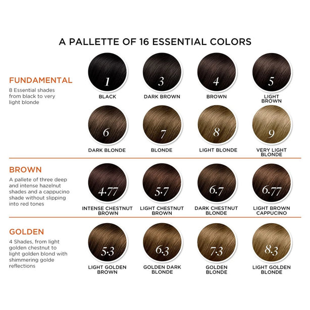 Phyto Permanent Color Kit - 5.3 Light Golden Brown (Bundle of 4)