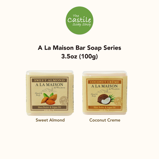 A La Maison Mini French Milled Bar Soap 3.5oz (100g)