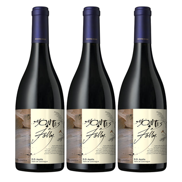 [BUNDLE OF 3] MONTES FOLLY 2020 750ML