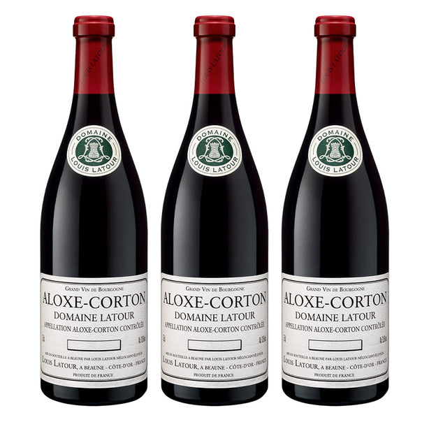 [BUNDLE OF 3] LOUIS LATOUR ALOXE CORTON DOMAINE LATOUR 2021 750ML