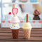 StitchesandTweed Wooden Ice Cream Play Toy Set