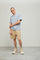 Highr, Khaki, Cotton Ribstop Shorts