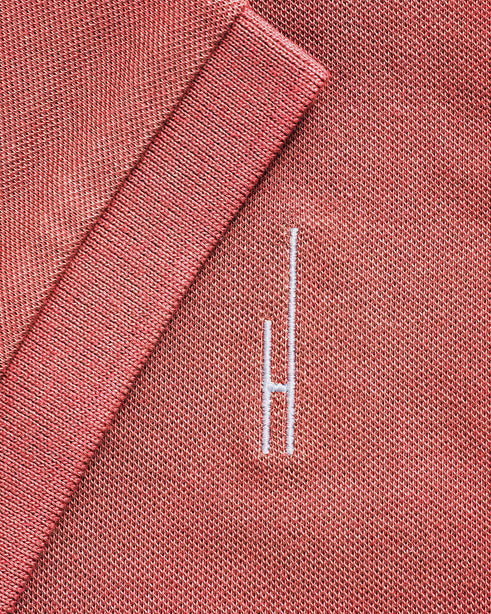 Highr, Salmon, Polo Tee