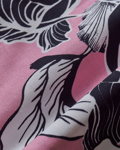 Coupe Cousu, Print, Short Sleeve Shirt