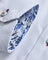 Coupe Cousu, White Dobby, Double Collar Long Sleeve Shirt