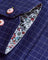 Coupe Cousu, Navy checks, Long Sleeve Shirt with Contrast Trim Fabric