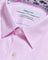Coupe Cousu, Light Pink, Long Sleeve Shirt with Contrast Trim Fabric
