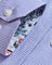 Coupe Cousu, Multi, Long Sleeve Shirt with Contrast Trim Fabric