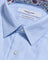 Coupe Cousu, Light Blue, Long Sleeve Shirt with Contrast Trim Fabric