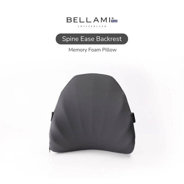 Bellami Plus Tech Series I Spine Ease Backrest I High-Density Memory Foam | Ergonomic Support