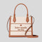 KATE SPADE Ellie Canvas Small Tote Warm Gingerbread Multi RB-KK098