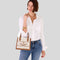 KATE SPADE Ellie Canvas Small Tote Warm Gingerbread Multi RB-KK098