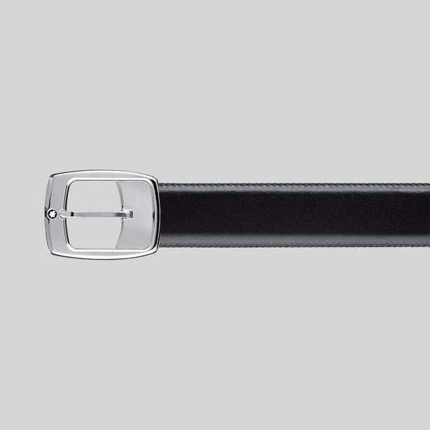 MONTBLANC Black/Brown 30 MM Reversible Leather Belt RB-MB9695