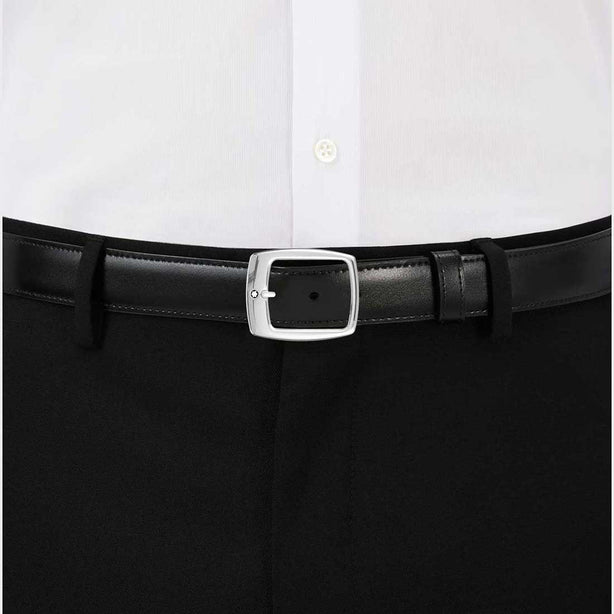 MONTBLANC Black/Brown 30 MM Reversible Leather Belt RB-MB9695