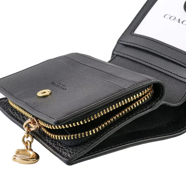 Coach Snap Wallet in Black C2862