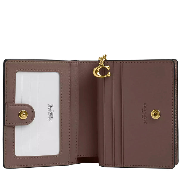 Coach Snap Wallet - Dark Stone C2862