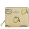 Coach Snap Wallet With Lemon Print - Garden Glade Multi CAP19