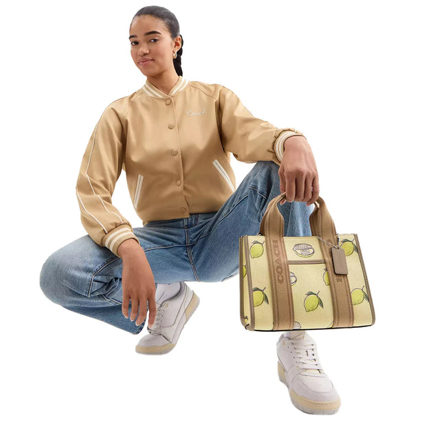 Coach Smith Tote Bag 24 With Lemon Print - Garden Glade Multi CAR79