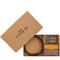 Coach Boxed Card Case And Belt Set In Signature Canvas - Tan/ Buttercup CW351