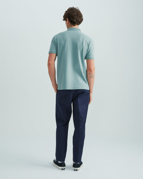 Coupe Cousu, Navy, Cotton Chino Trousers