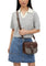 Coach Amelia Saddle Bag In Signature Jacquard - Maple