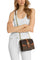 Michael Kors Greenwich Small Color-Block Signature Logo Crossbody Bag - Brown