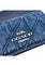 Coach Slim ID Card Case With Quilting in Denim - Denim