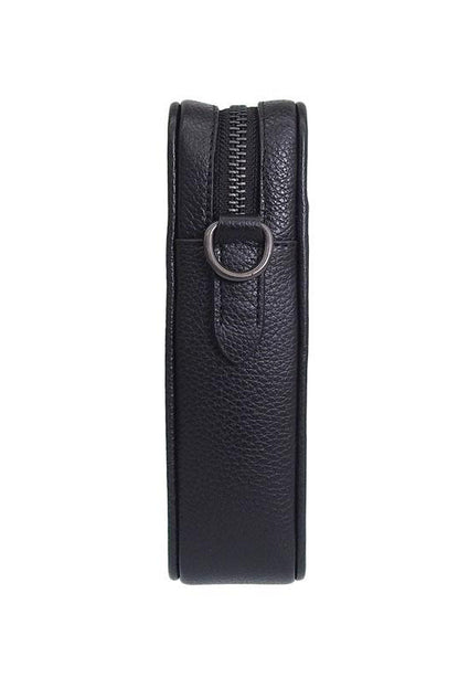 Coach Mens Sullivan Crossbody In Signature Canvas - Walnut/Black