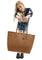 Coach City Tote Bag - Brown