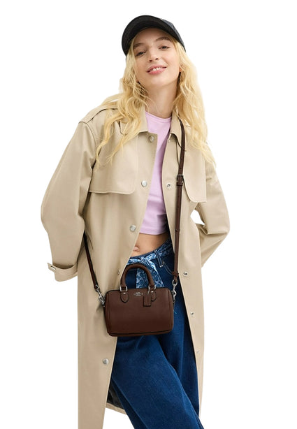 Coach Mini Rowan Crossbody Bag - Maple