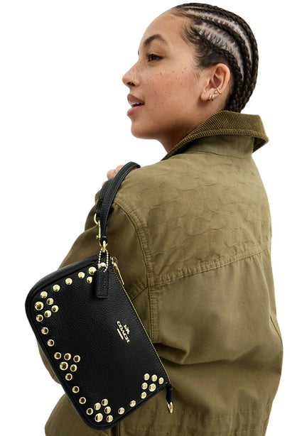 Coach Nolita 19 With Rivets - Black