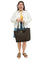Coach City Tote Bag In Signature Canvas - Walnut Black