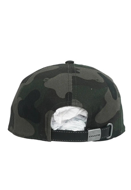 Coach Embroidered Baseball Hat - Classic Camo