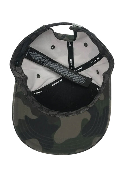 Coach Embroidered Baseball Hat - Classic Camo