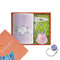 Suzanne Sobelle Chole Hand Towel With Bagholder In Pouch Gift Set