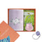 Suzanne Sobelle Chole Hand Towel With Bagholder In Pouch Gift Set