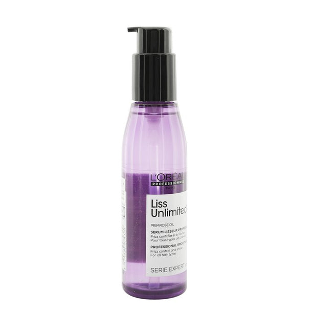 Professionnel Serie Expert - Liss Unlimited Primrose Oil Frizz Control & Shine Smoother Serum (all Hair Type) - 125ml/4.2oz