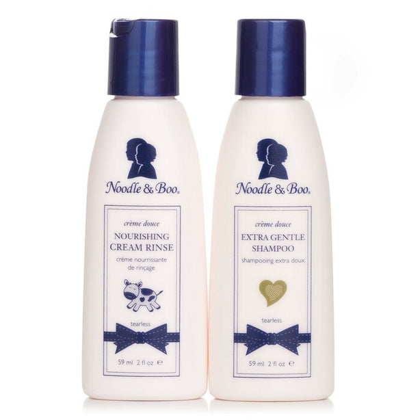 Sweetly Clean Kit: Extra Gentle Shampoo 59ml + Noursihing Cream Rinse 59ml - 2pcs
