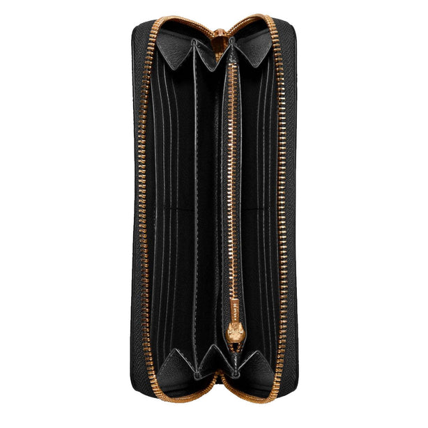Coach Long Zip Around Wallet in Black C3441