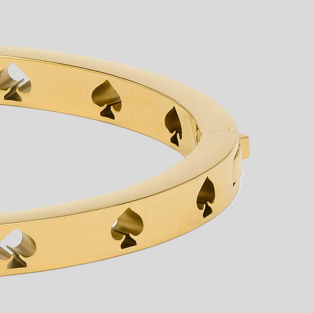 KATE SPADE Cut To The Chase Spade Bracelet Gold RB-KJ997