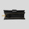 MICHAEL KORS Medium Crossgrain Leather Wallet Black RB-35F7GTVF2L
