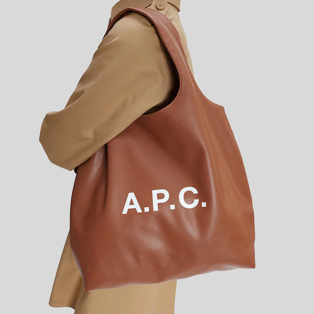 A.P.C Ninon Tote Bag Nut Brown RS-PUAATM61565
